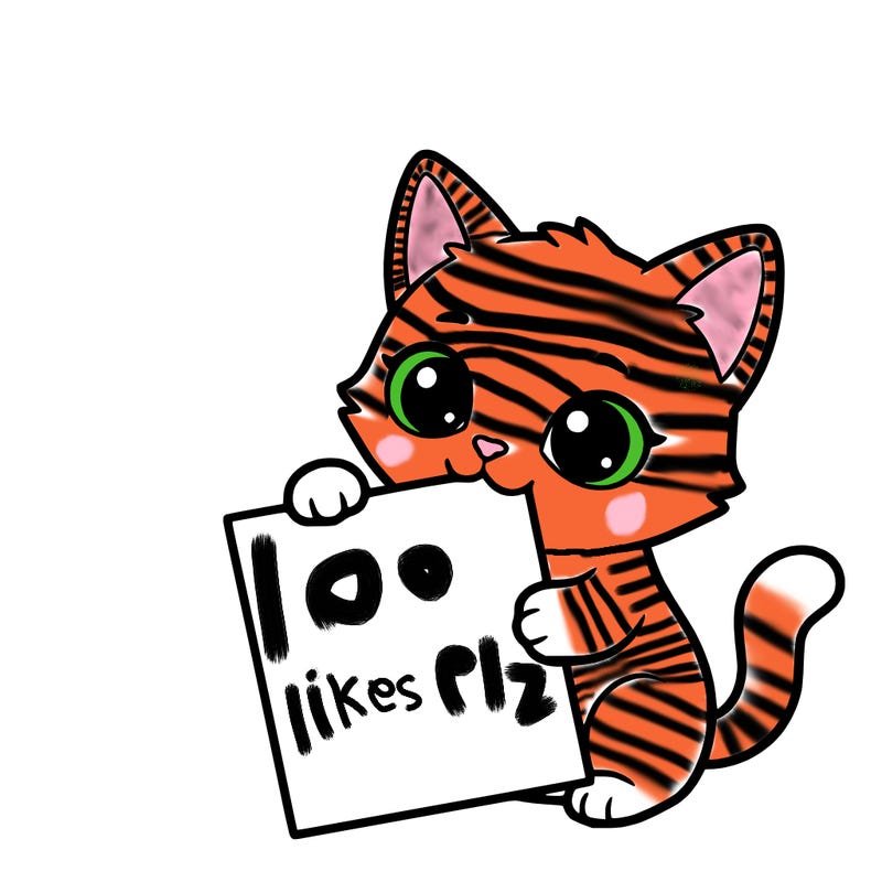 a small cat with a blank sheet of paper in its hand. the cat is sooooooo cute!