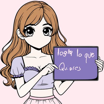 realistic pretty girl holding blank sign