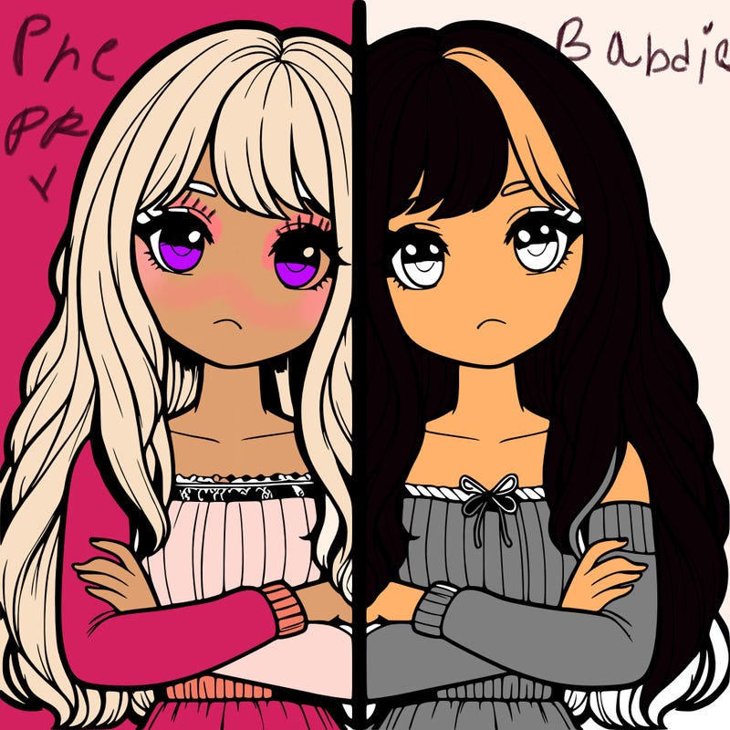 realistic girls split