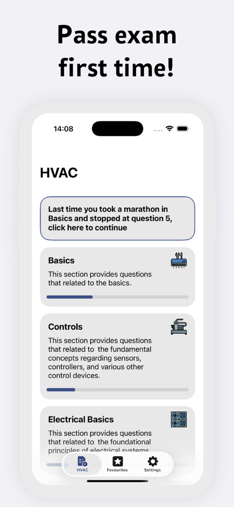 HVAC practice test, prepare - Education App | MWM