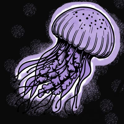 realistic jellyfish