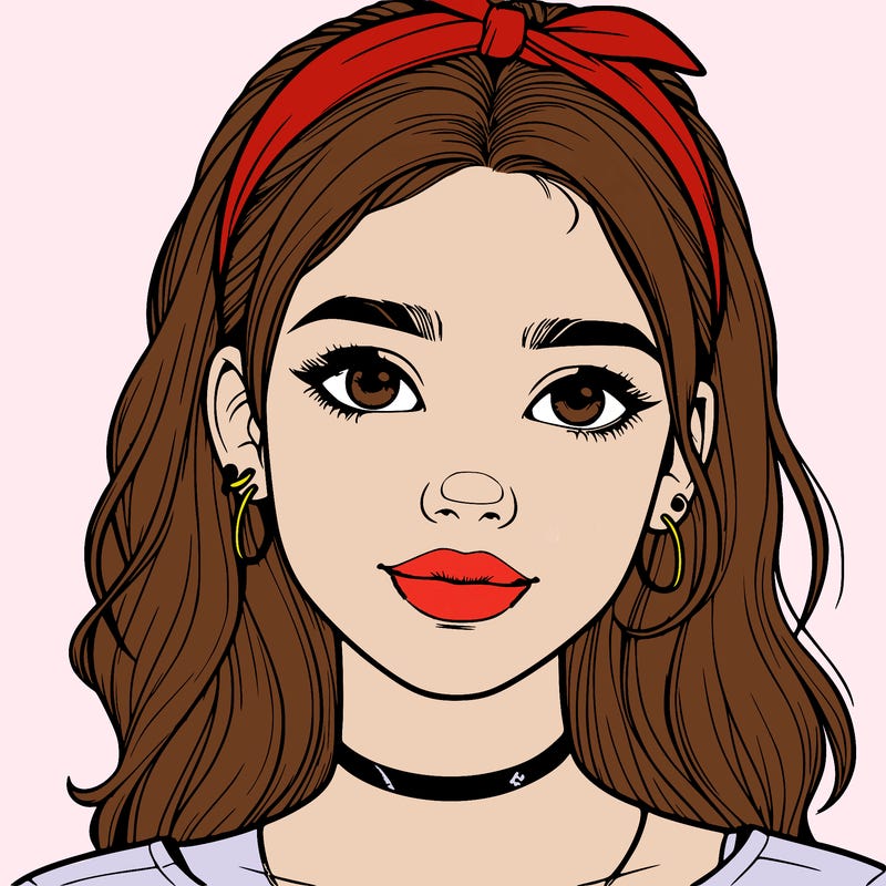 realistic teenage girl