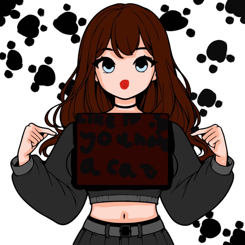 girl holding a blank sign in a long sleeve crop top