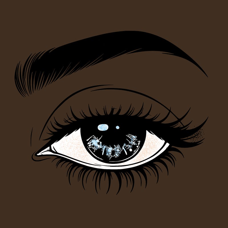 eye closed realistic