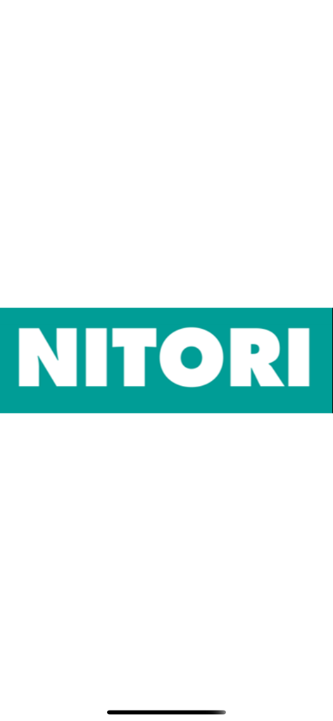 NITORI - Interior, Home Décor - Logo dell'app Nitori per interni e arredamento per la casa nella schermata di avvio