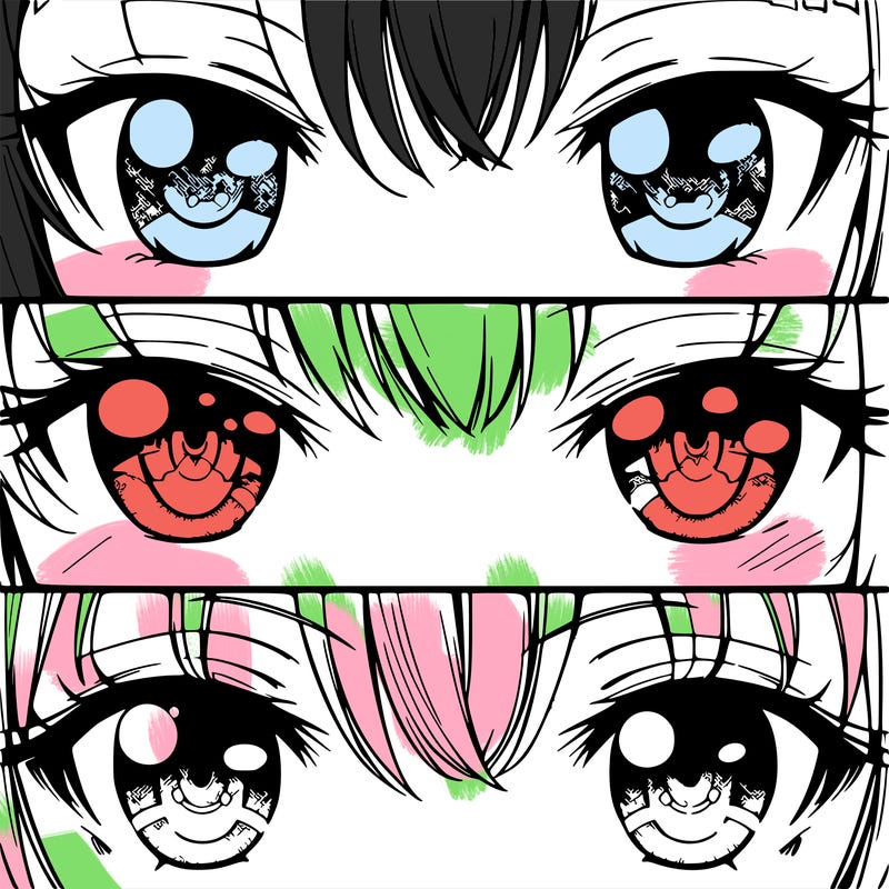 anime eyes
