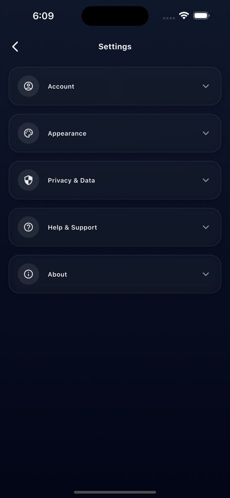 ZedTranslate - ZedTranslate app settings menu screen