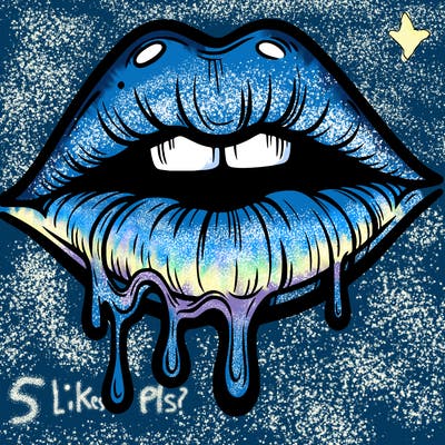 lips that look realistic and drip