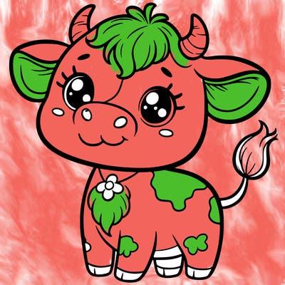 cute cow