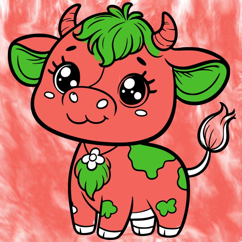 cute cow