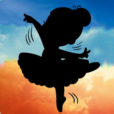dancing ballerina girl