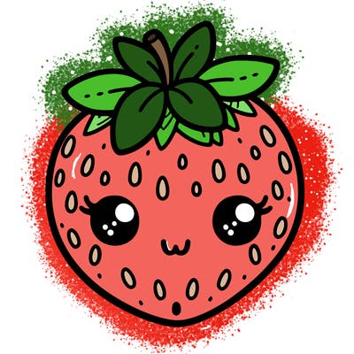 cute strawberry