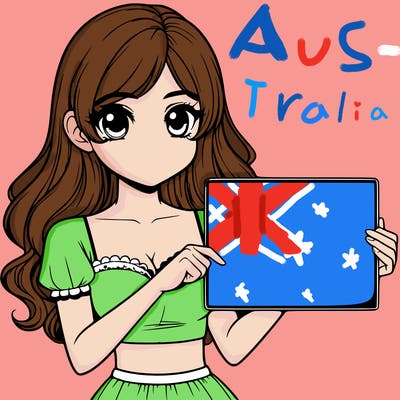 realistic pretty girl holding blank sign