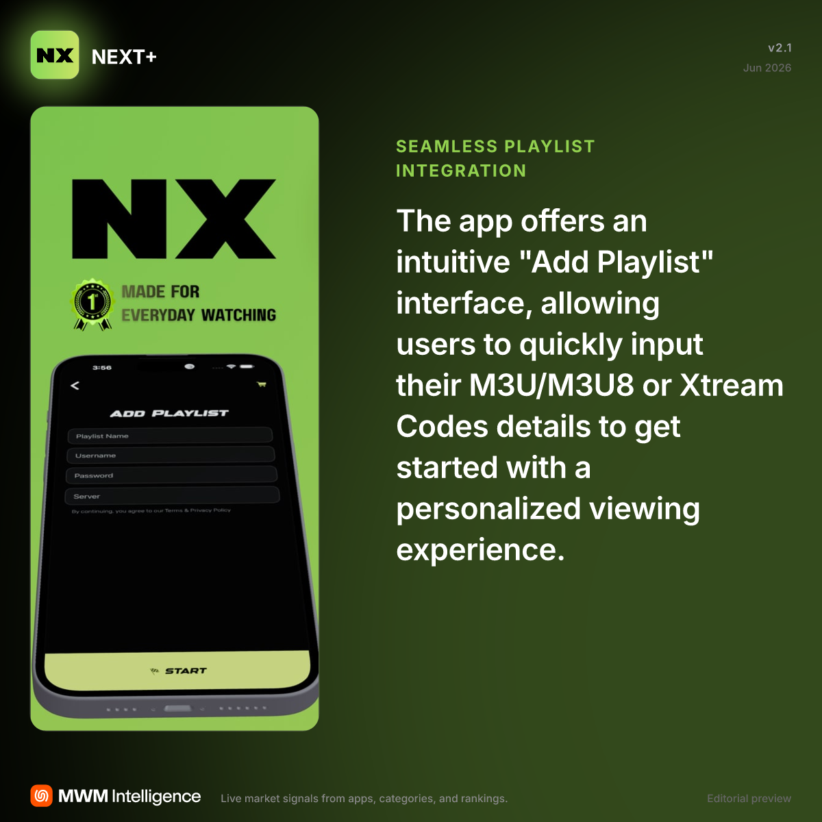 NEXT+ - Utilities App | MWM