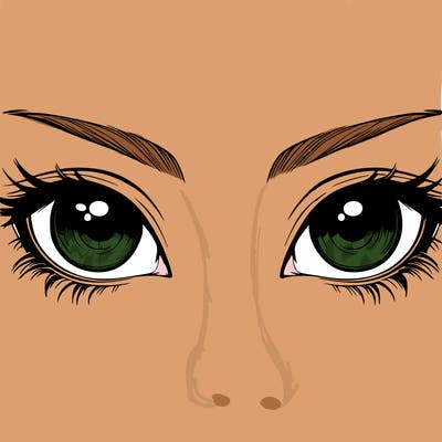 realistic eyes