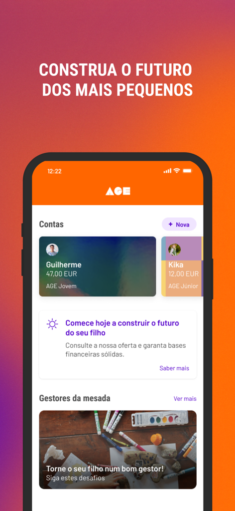 BPI App - BPI App interface for managing children savings accounts and allowance