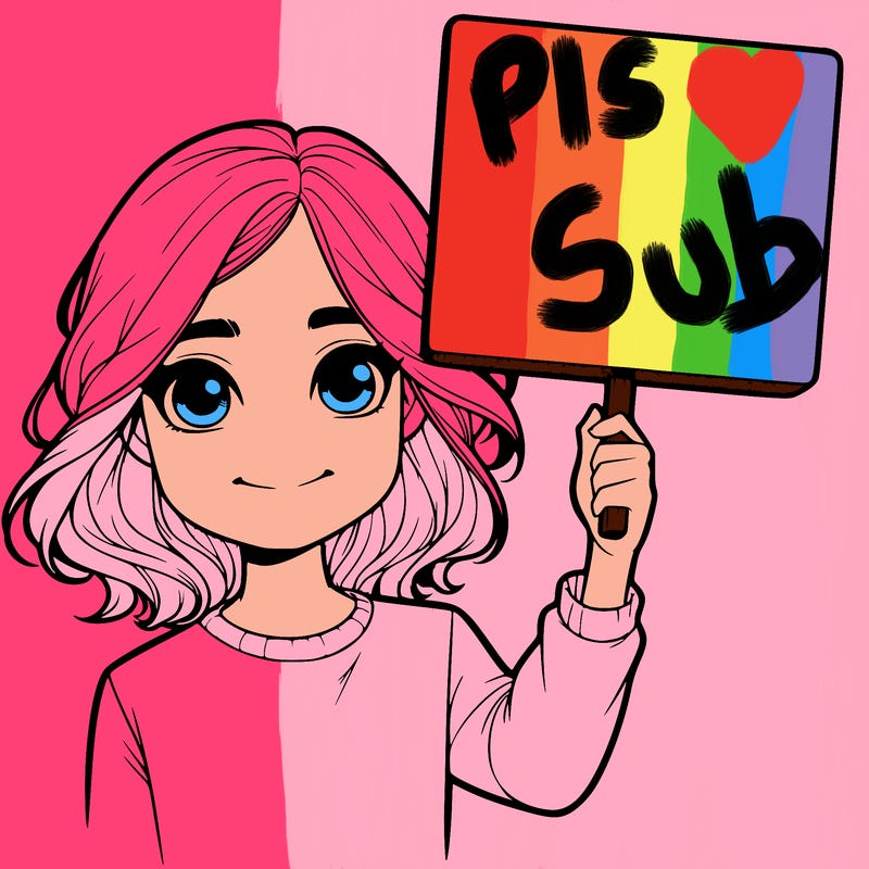realistic girl holding up a sign