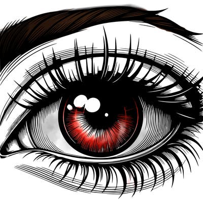 realistic eye