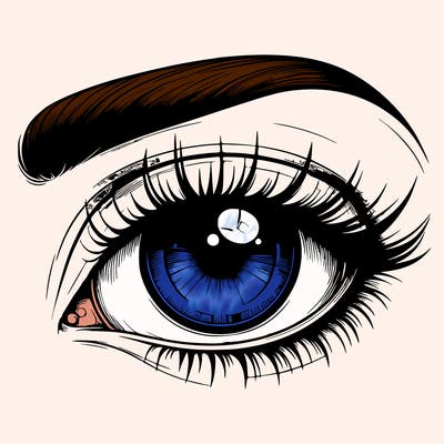 realistic eye