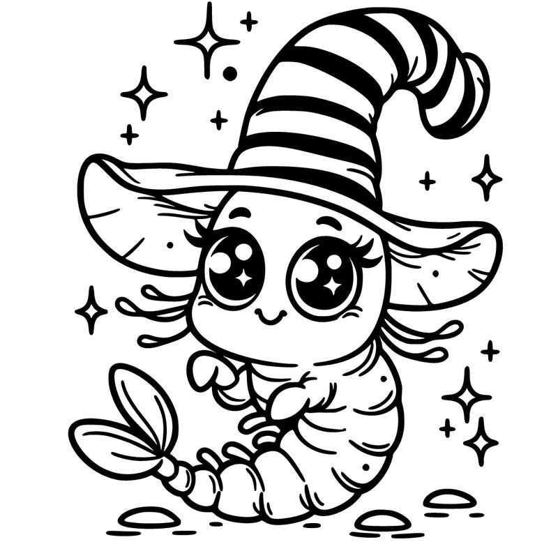 funny and magical shrimp