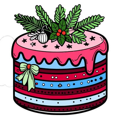 christmas cake