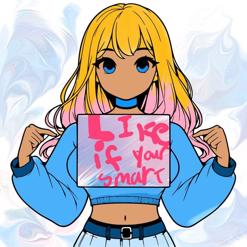 girl holding a blank sign in a long sleeve crop top