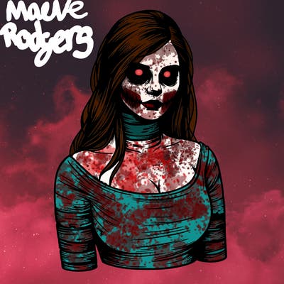 realistic female horror character