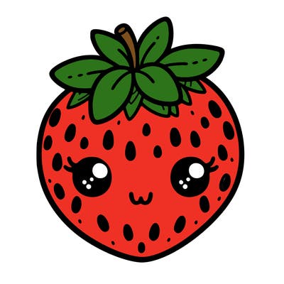 cute strawberry
