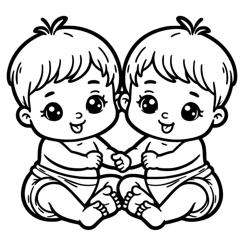 twin babies