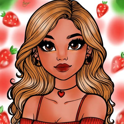 realistic pretty girl