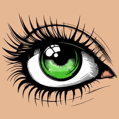realistic eye