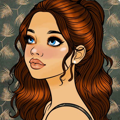 beautiful realistic girl