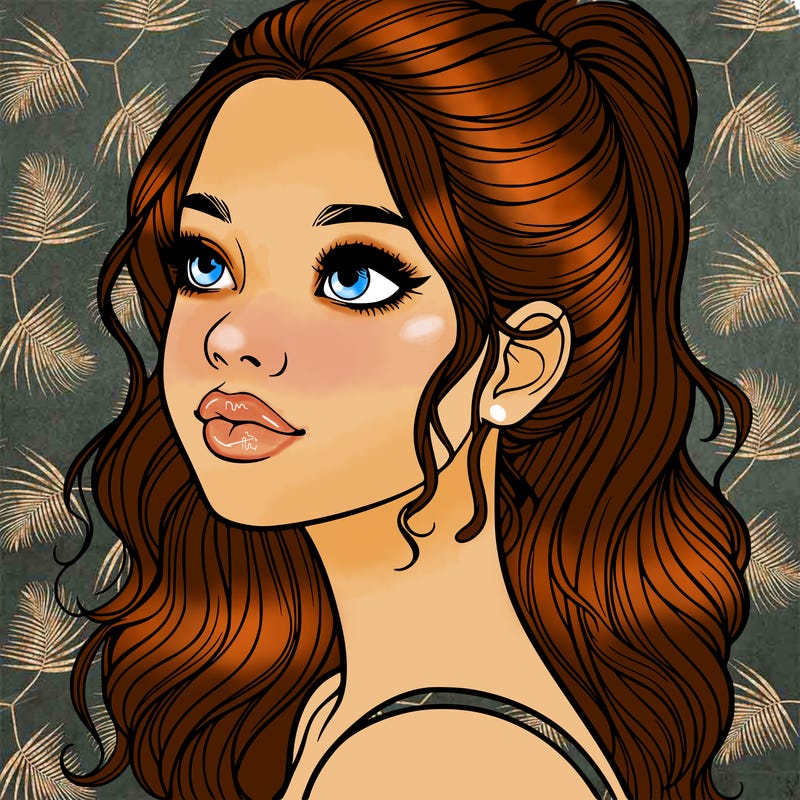 beautiful realistic girl