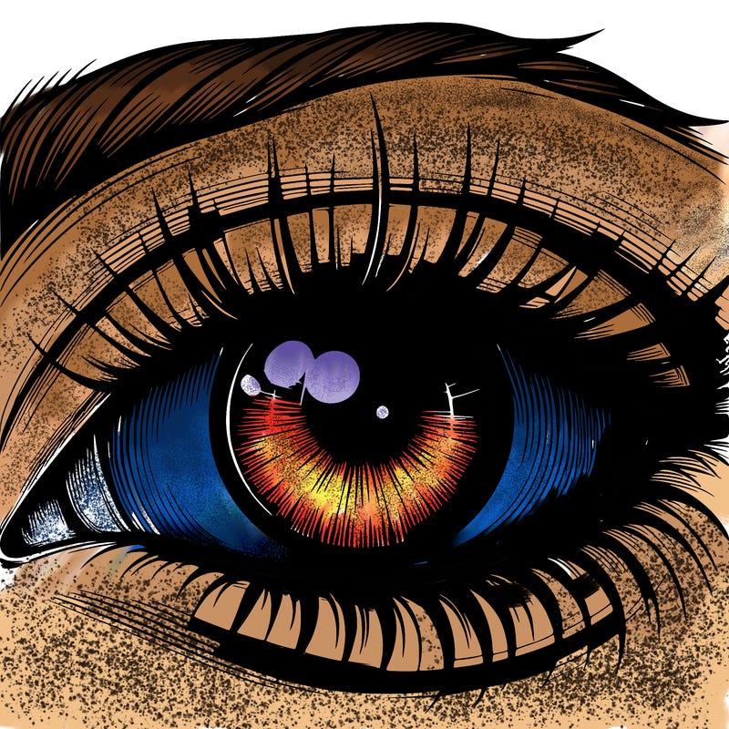 realistic eye