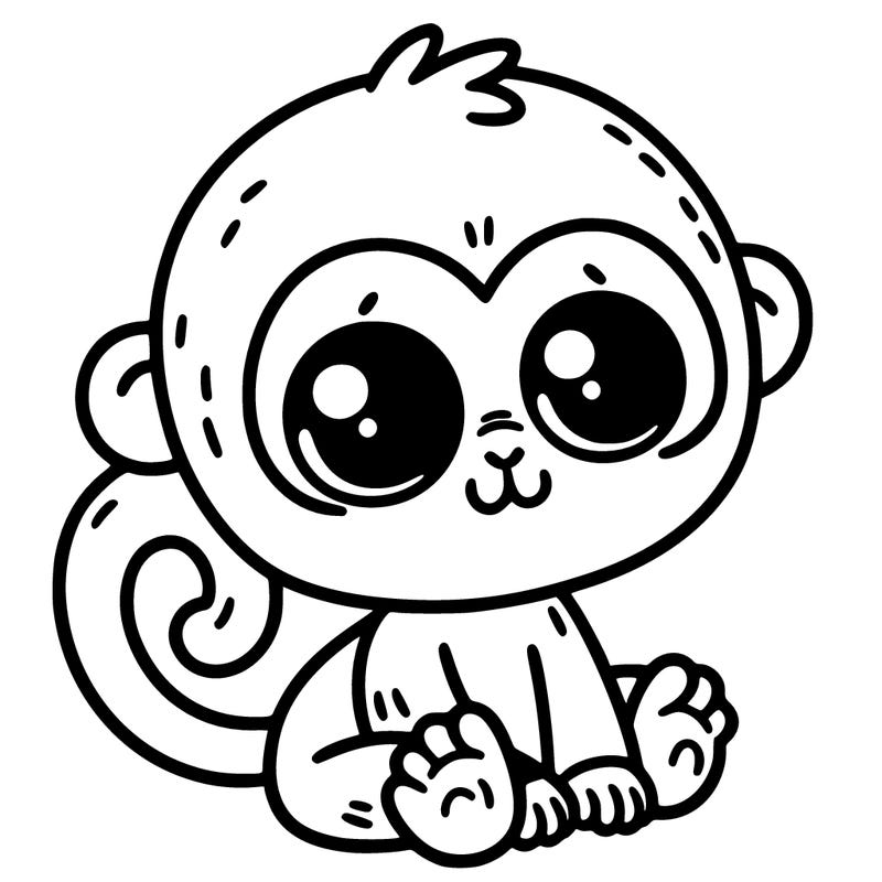 cute monkey