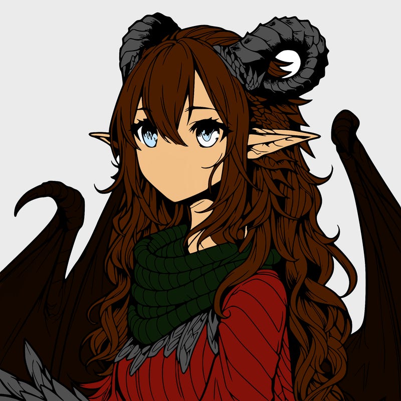 dragon girl realistic fantasy