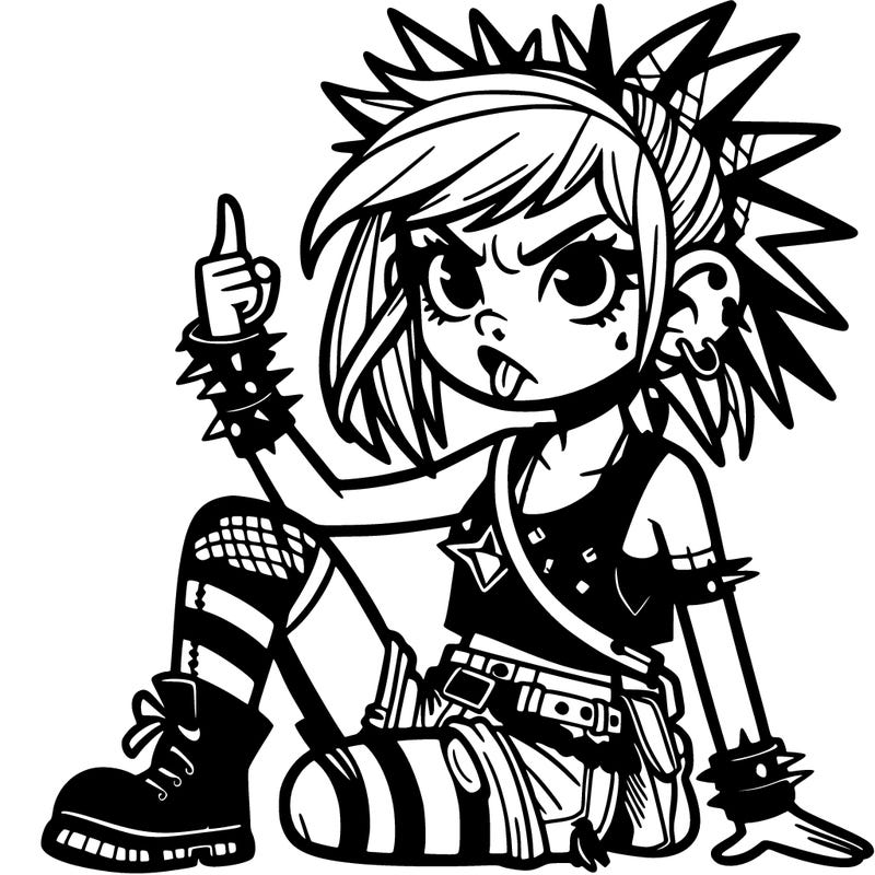 punk rock girl