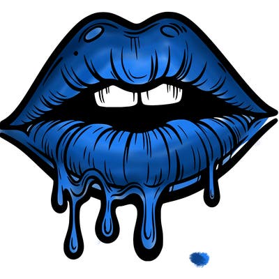 lips that look realistic and drip