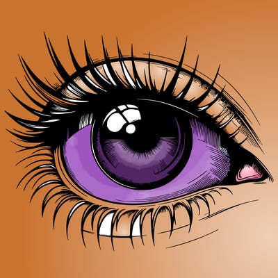 realistic eye