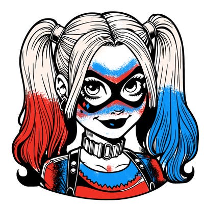 realistic harley quinn