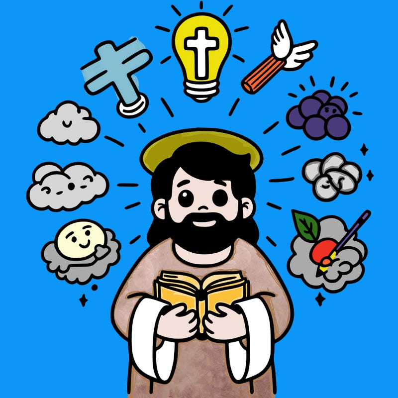 simple christian motivational coloring page