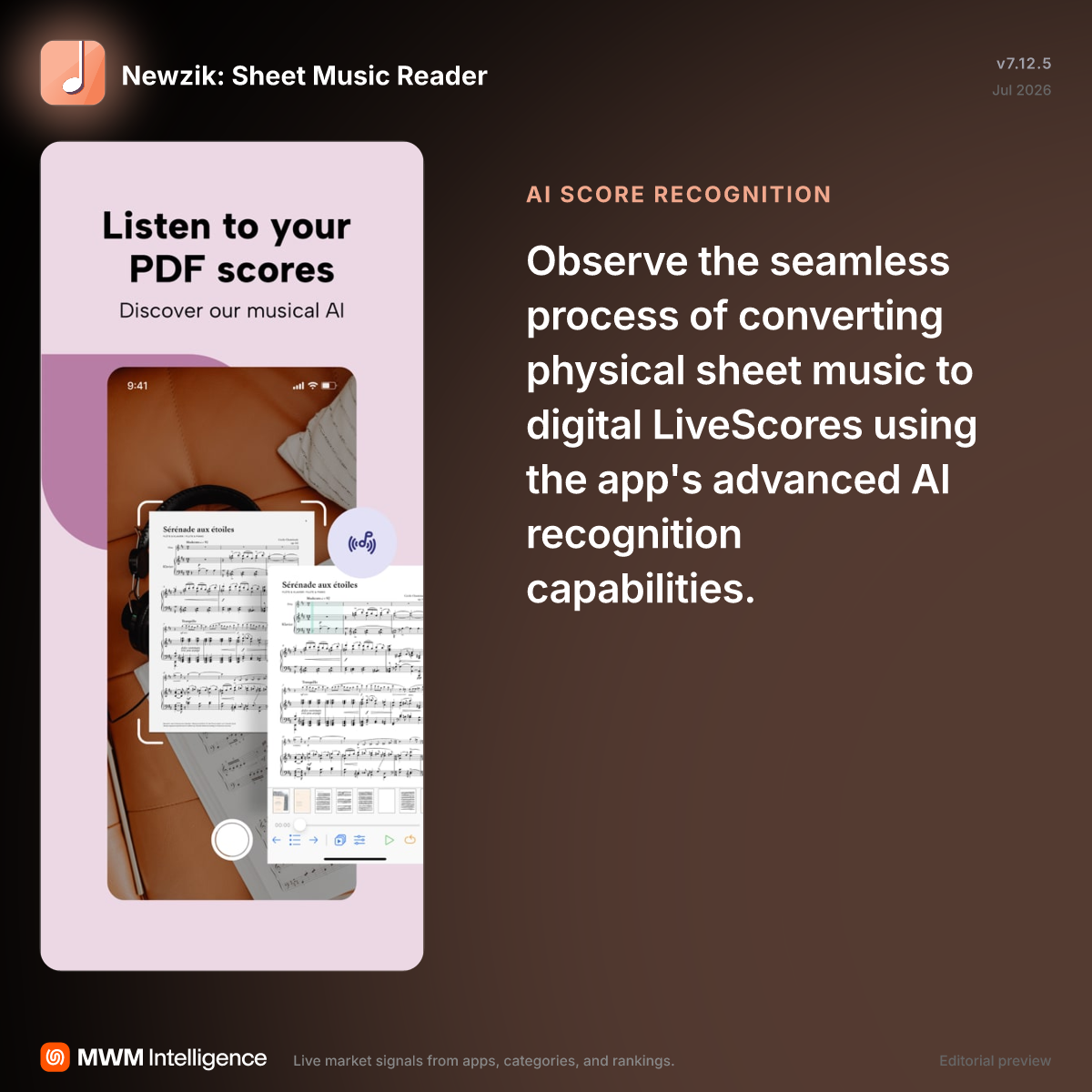 Newzik: Sheet Music Reader - Music App | MWM