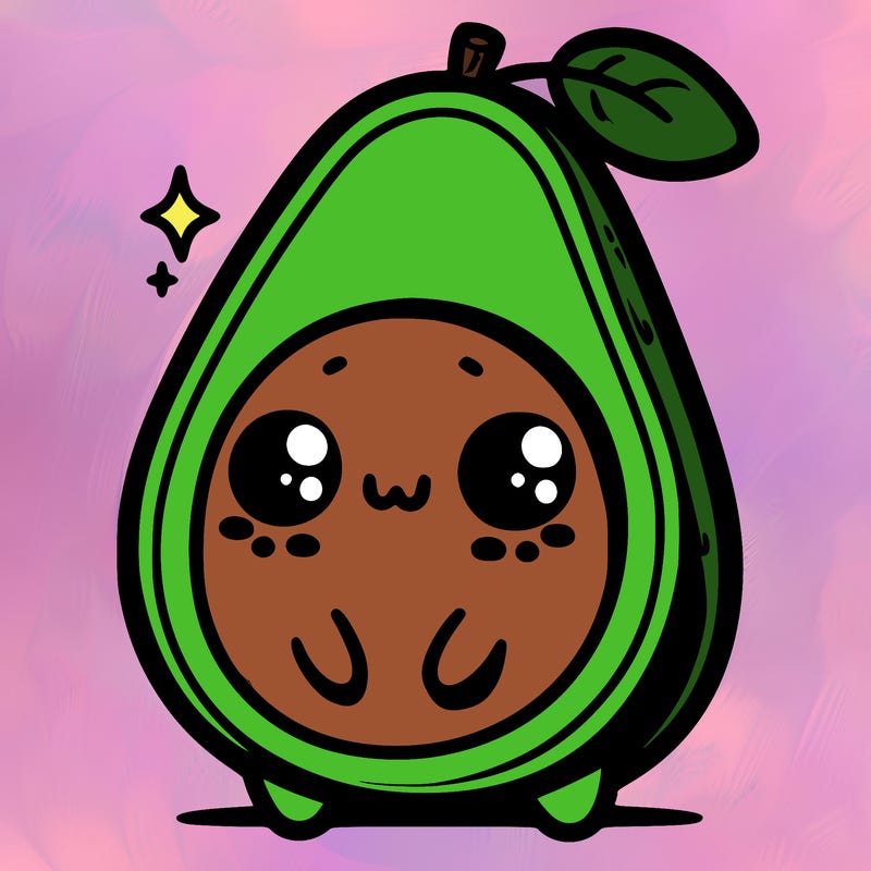 cute avocado