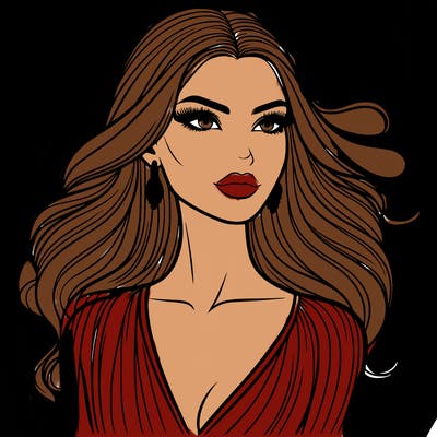 beautiful fashion woman