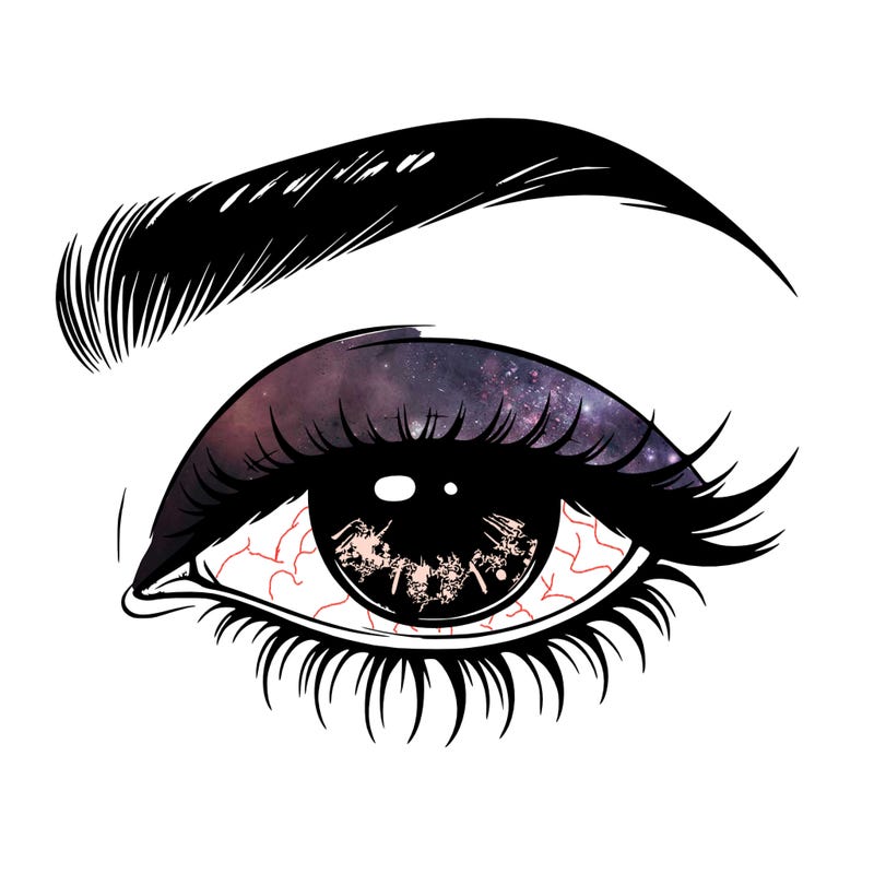 eye closed realistic