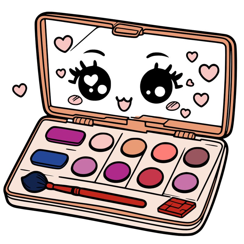 makeup pallet