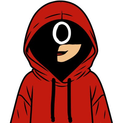faceless girl in hoodie