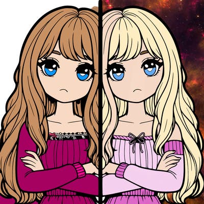 realistic girls split