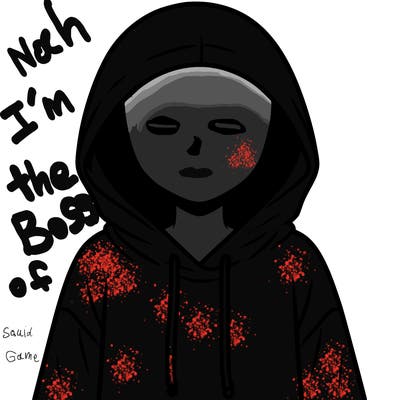 faceless girl in hoodie