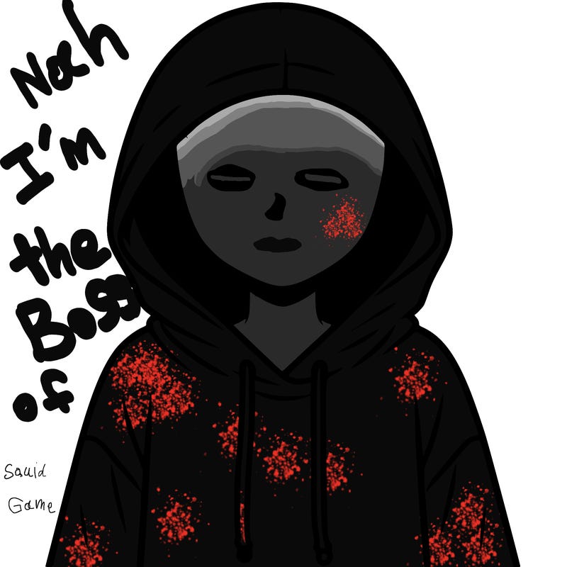 faceless girl in hoodie